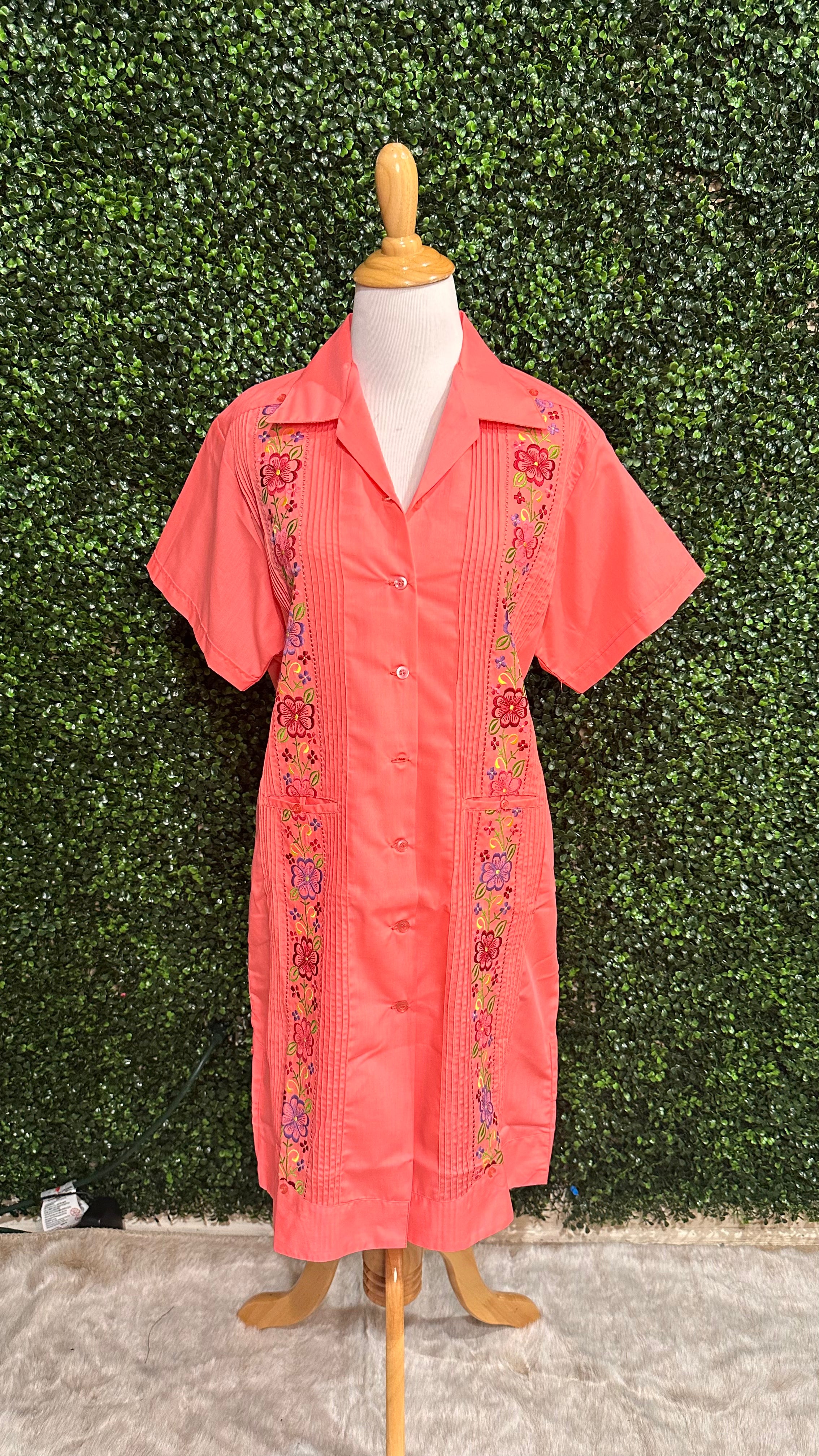 Guayabera Dress MexiBoutique Guayabera Dress MexiBoutique