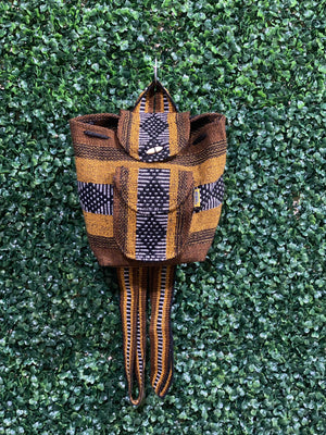 Handwoven Mini Backpack